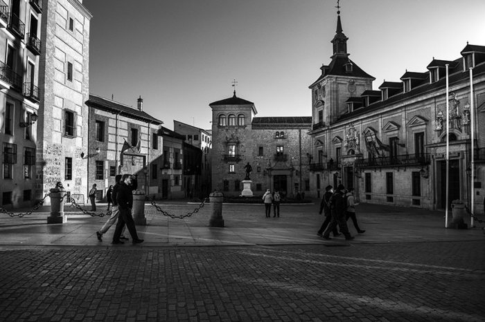 Plaza de la Villa desde la Calle Mayor - ©JMPhotographia