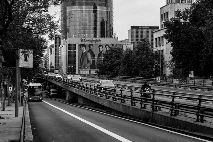 Paso elevado de Joaquín Costa sobre la Castellana - ©JMPhotographia