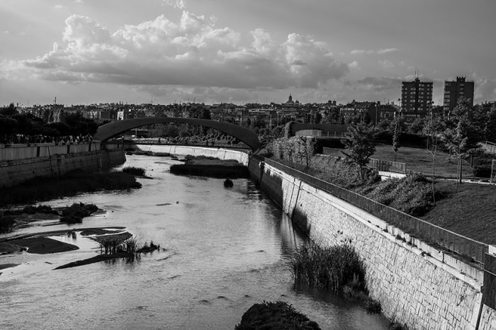 El río Manzanares desde el Puente del Matadero -  ©JMPhotographia