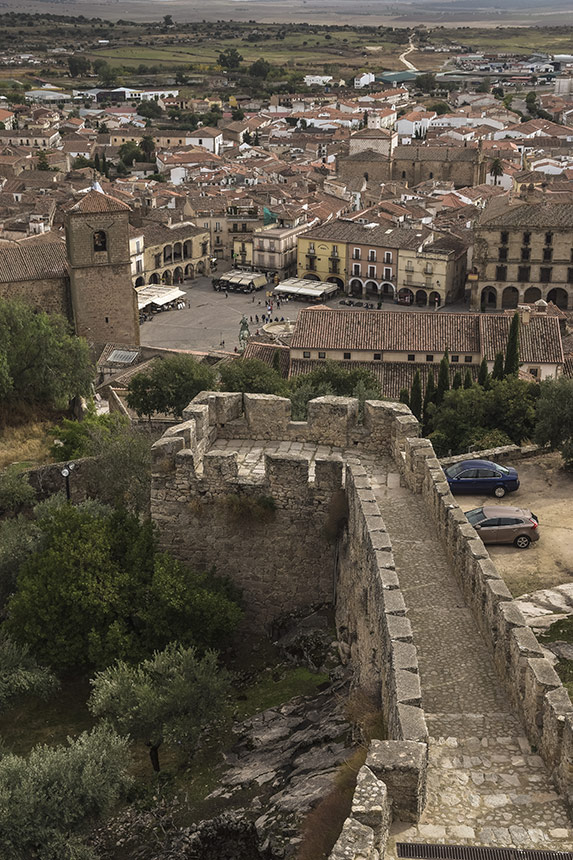 Plaza Mayor de Trujillo desde la alcazaba - ©JMPhotographia